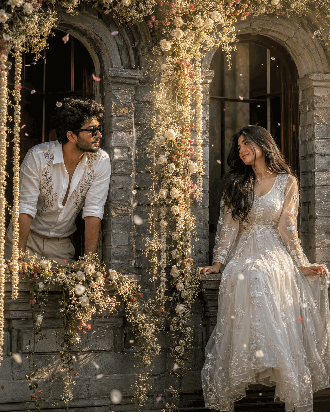 AI-generated preview for prompt: Cinematic Romantic Couple AI Photo Prompt for Google Gemini